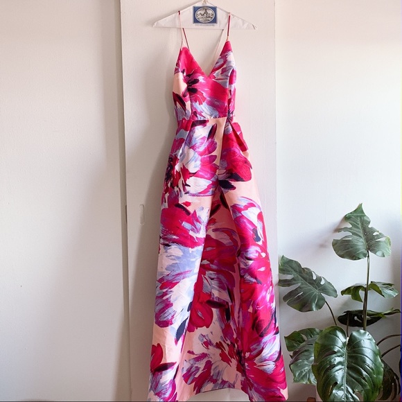 PROM, BALL, or GALA multi color floral dress! - Picture 3 of 7